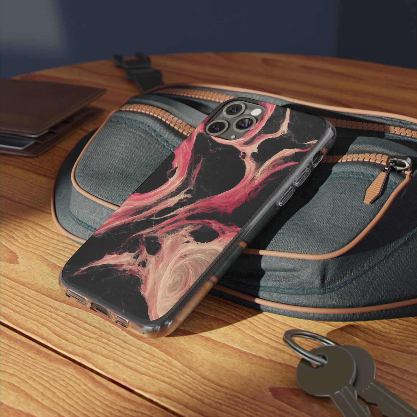 Phone Cases - Rhodonite