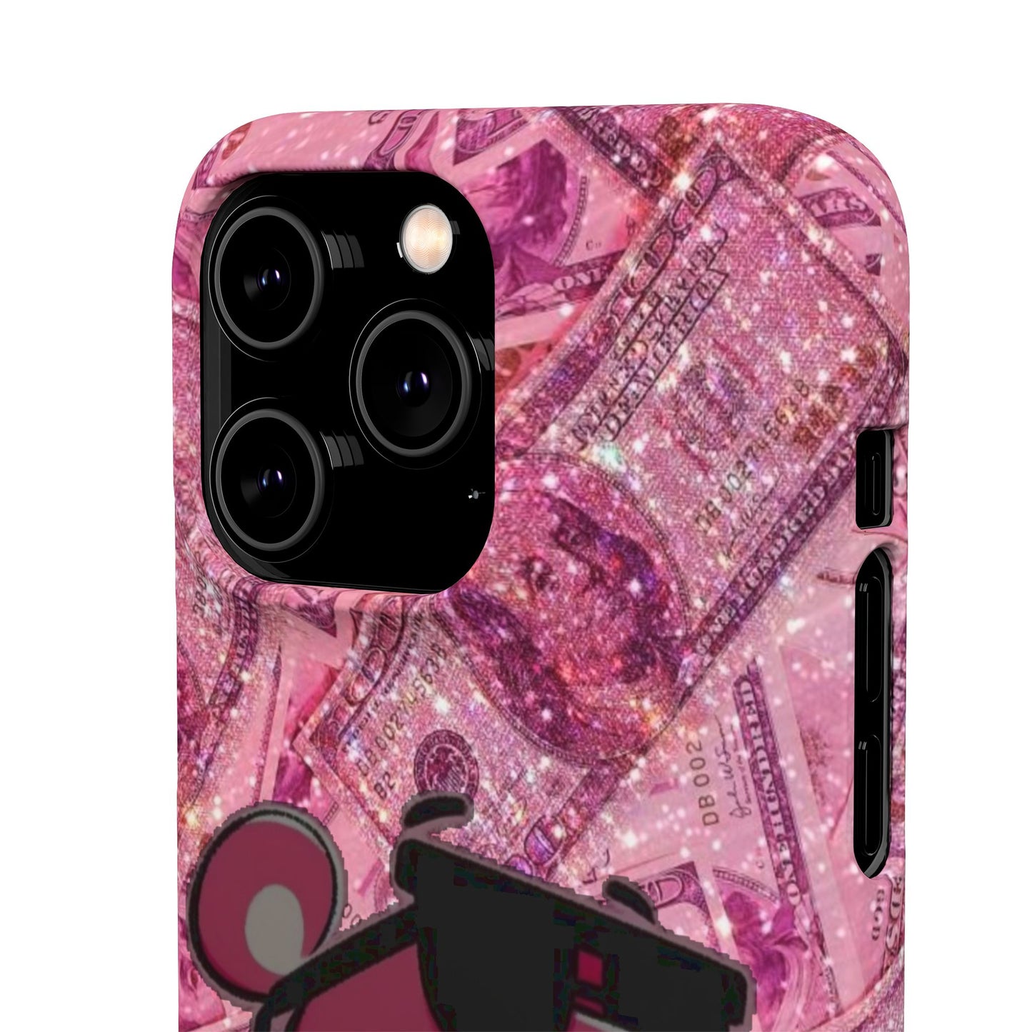 Cool Pink Panther Snap Cases for Phone, Trendy Art Cover, Stylish Accessory for Youth, Gift Idea for Birthdays & Holidays