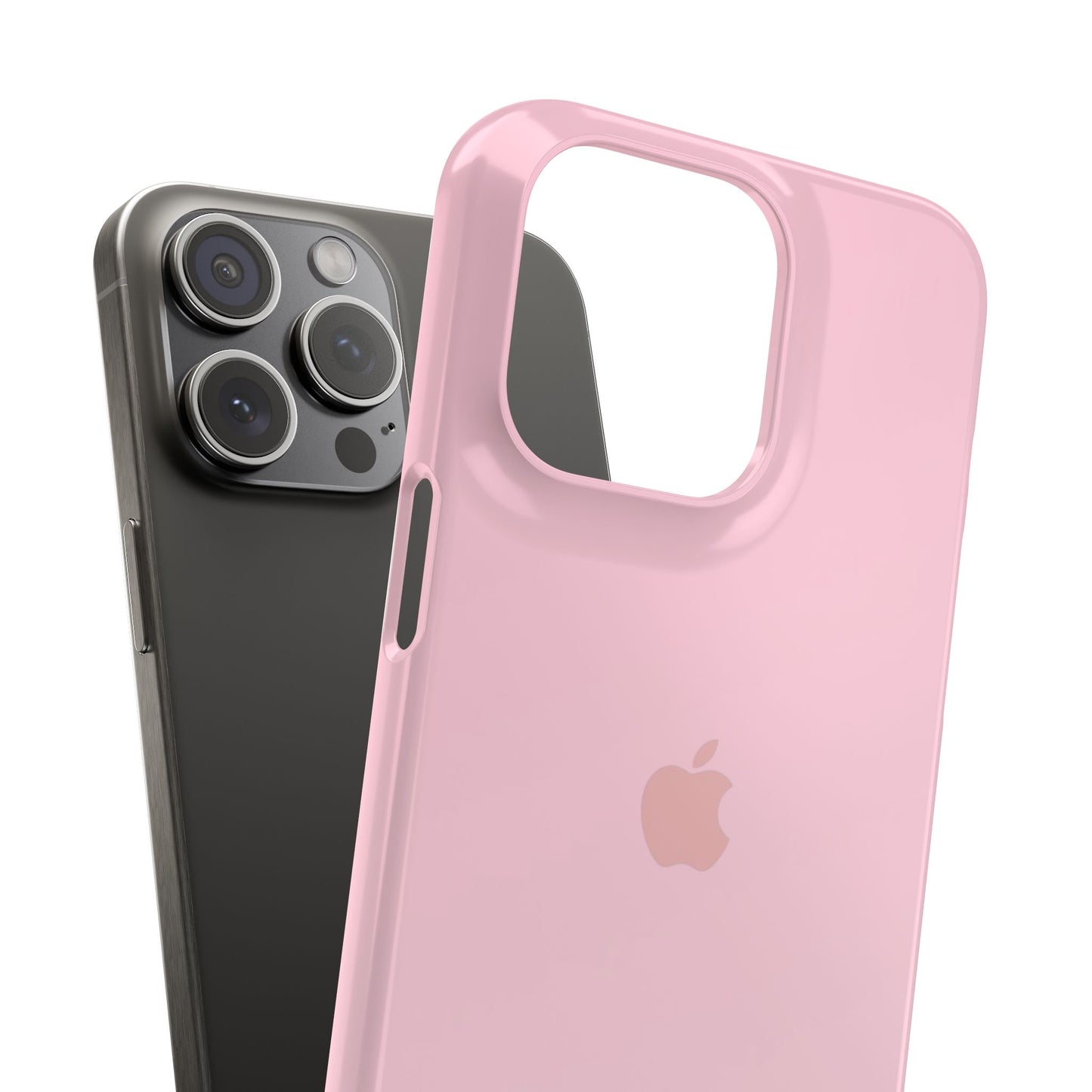 Chic Pink Snap Case for iPhone | Stylish Phone Cover | Gift for Her | Everyday Protection | Trendy Accessories