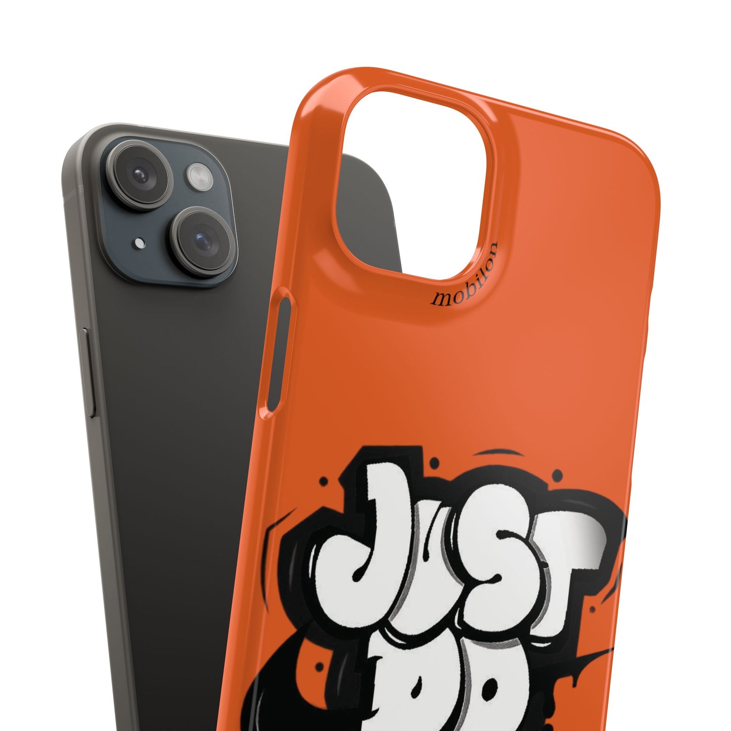 Urban Graffiti Phone Case - Stylish Snap Case for Trendsetters, Gifts for Her, Birthday Present, Tech Accessories, Just Do It!