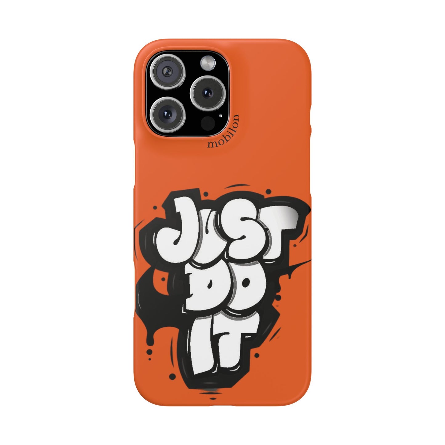 Urban Graffiti Phone Case - Stylish Snap Case for Trendsetters, Gifts for Her, Birthday Present, Tech Accessories, Just Do It!