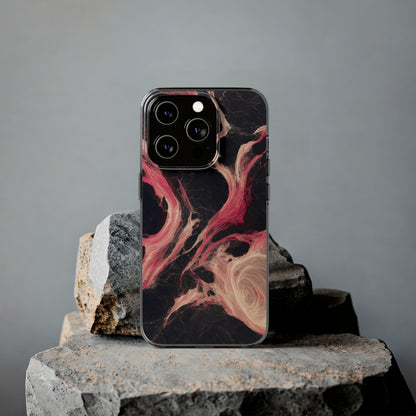 Phone Cases - Rhodonite