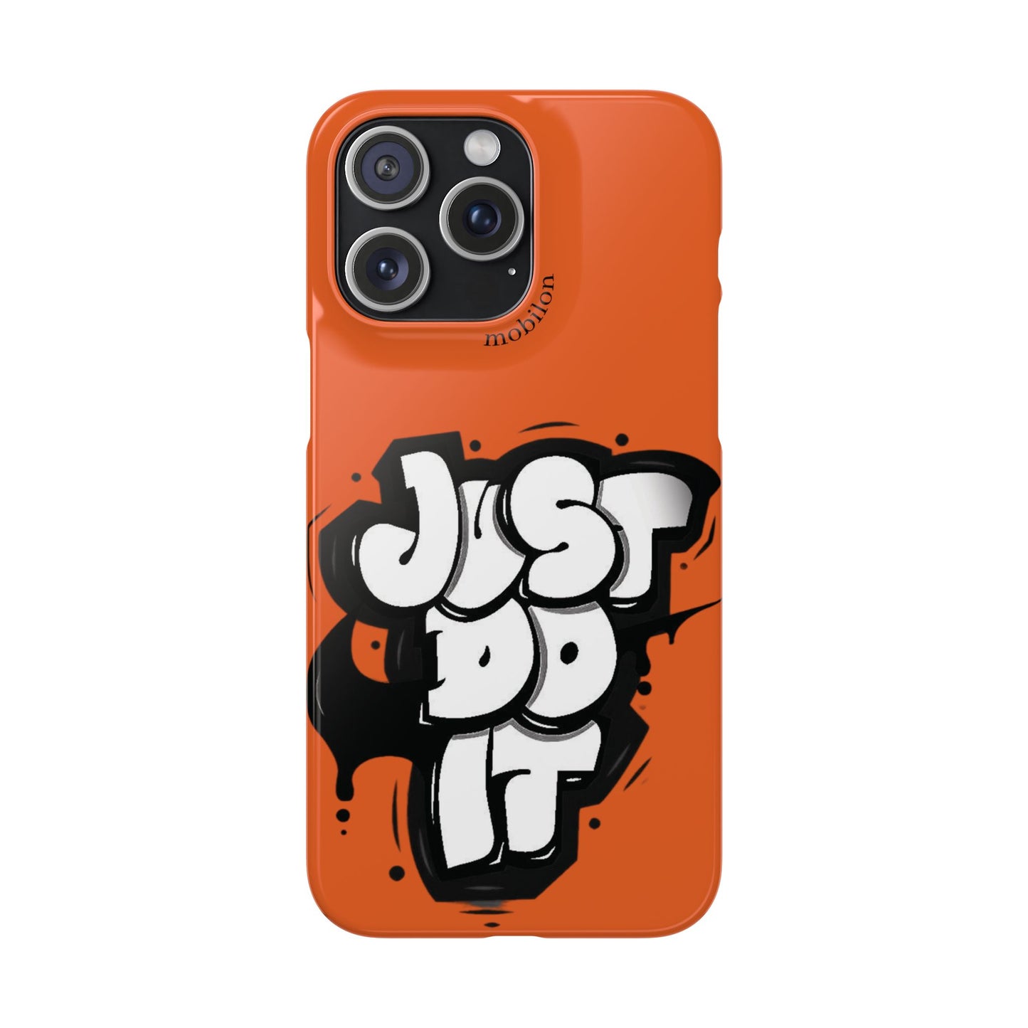 Urban Graffiti Phone Case - Stylish Snap Case for Trendsetters, Gifts for Her, Birthday Present, Tech Accessories, Just Do It!