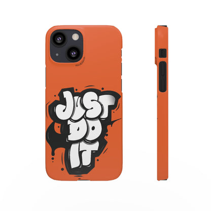 Urban Graffiti Phone Case - Stylish Snap Case for Trendsetters, Gifts for Her, Birthday Present, Tech Accessories, Just Do It!