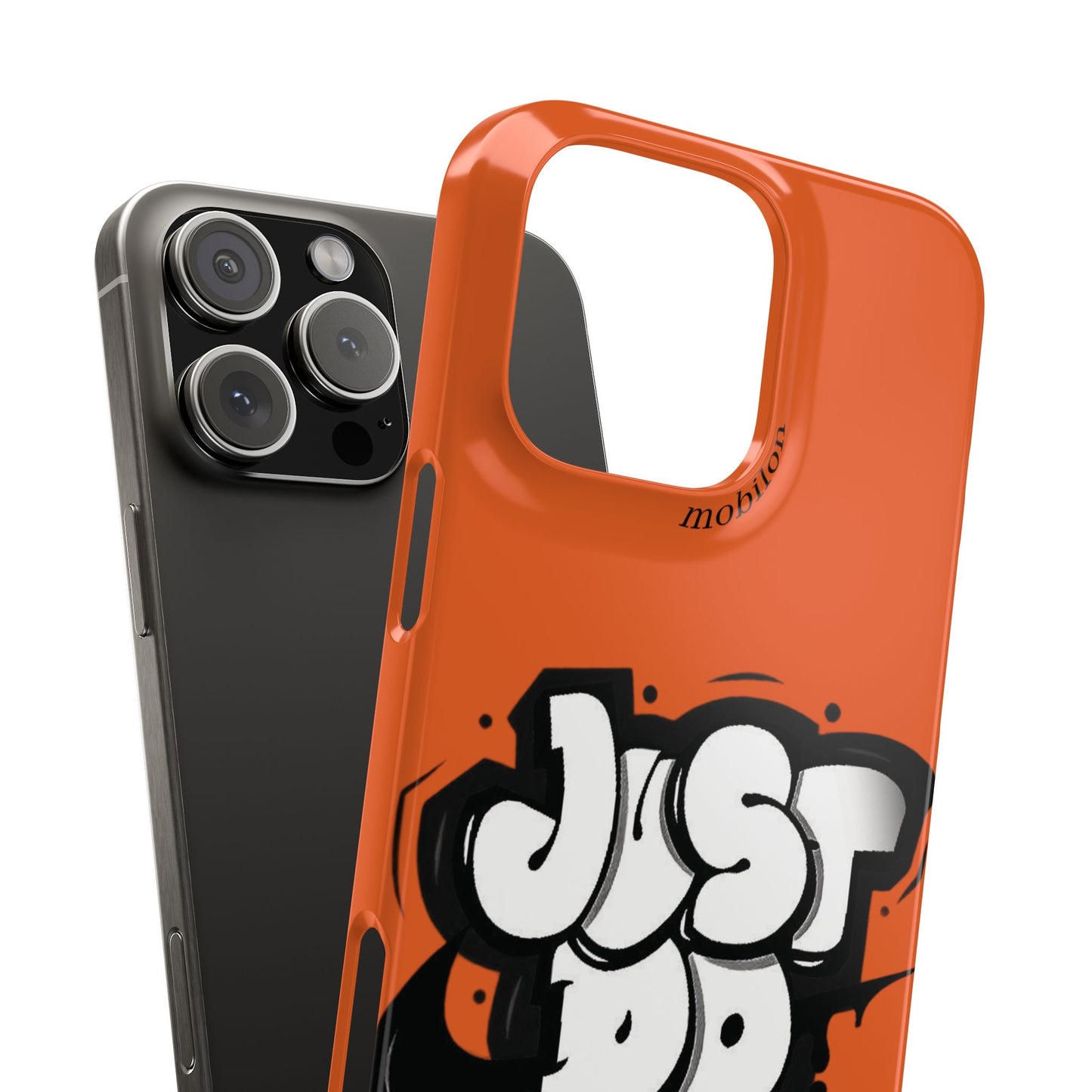 Urban Graffiti Phone Case - Stylish Snap Case for Trendsetters, Gifts for Her, Birthday Present, Tech Accessories, Just Do It!
