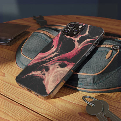 Phone Cases - Rhodonite
