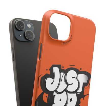 Urban Graffiti Phone Case - Stylish Snap Case for Trendsetters, Gifts for Her, Birthday Present, Tech Accessories, Just Do It!