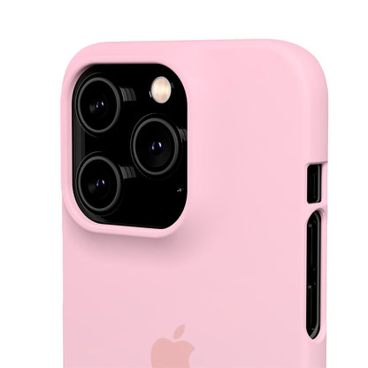 Pink Snap Case for iPhone