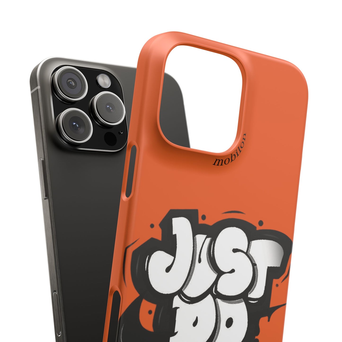 Urban Graffiti Phone Case - Stylish Snap Case for Trendsetters, Gifts for Her, Birthday Present, Tech Accessories, Just Do It!