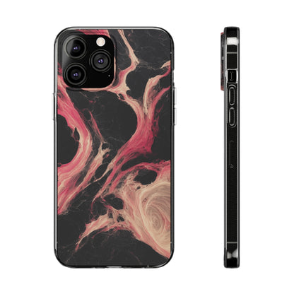 Phone Cases - Rhodonite