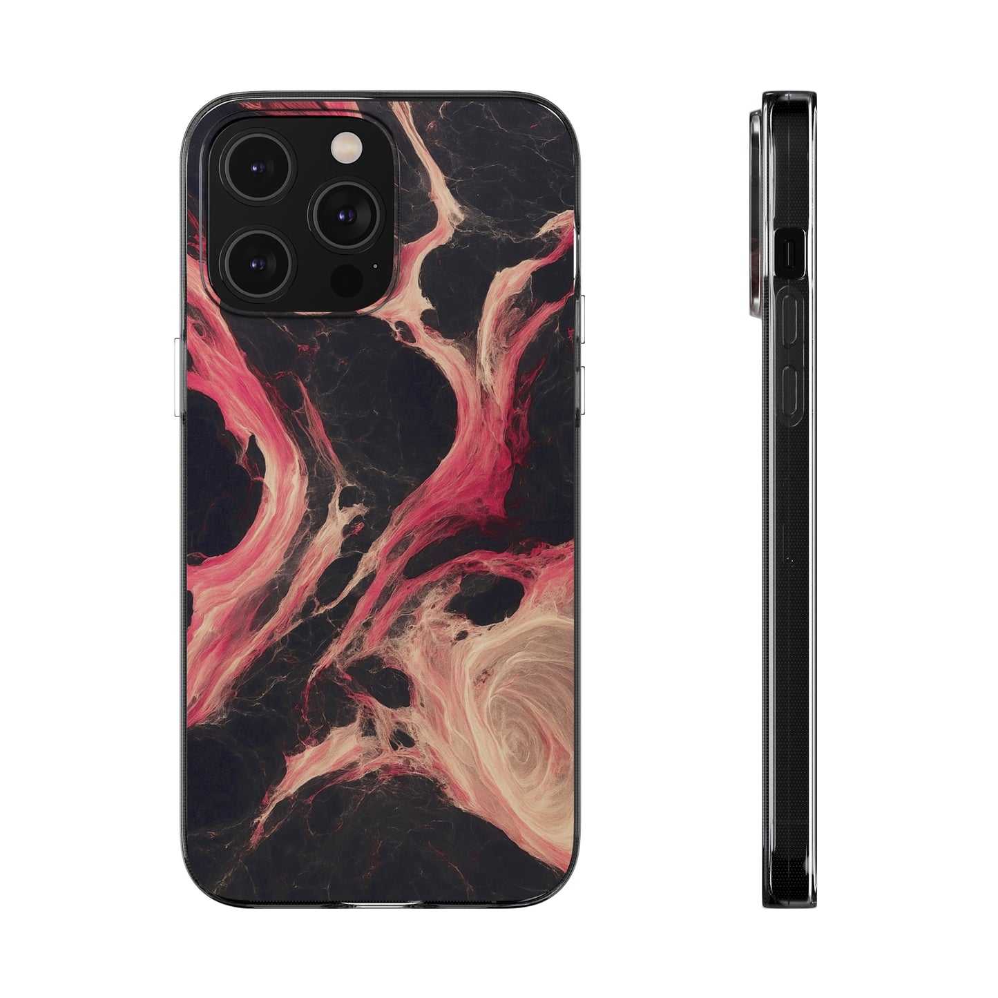 Phone Cases - Rhodonite