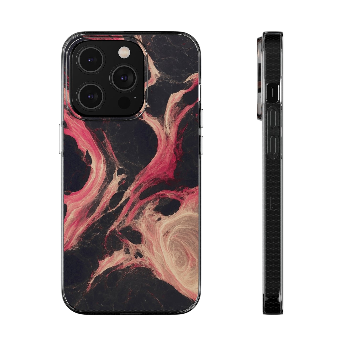 Phone Cases - Rhodonite