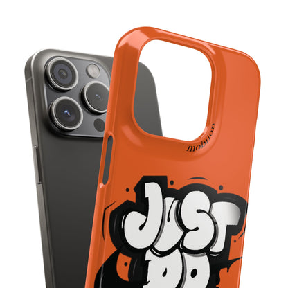 Urban Graffiti Phone Case - Stylish Snap Case for Trendsetters, Gifts for Her, Birthday Present, Tech Accessories, Just Do It!