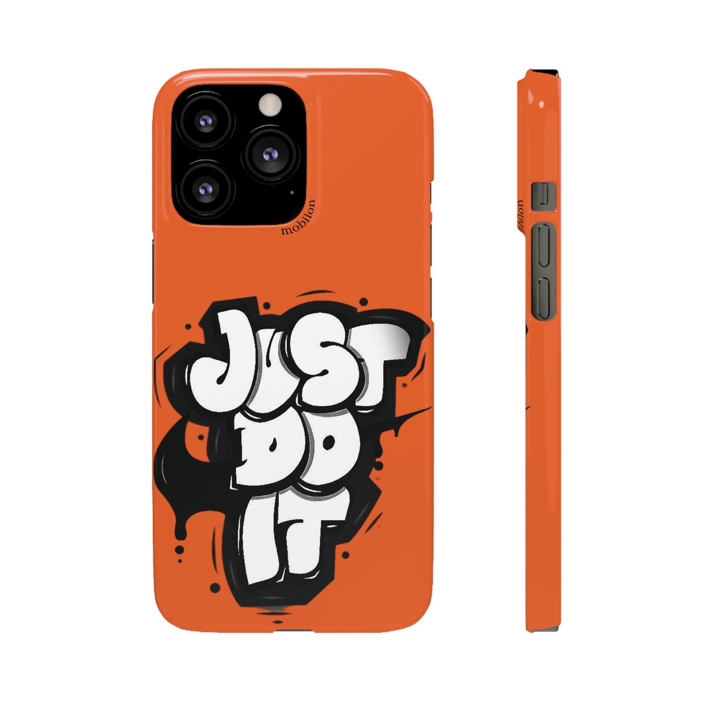 Urban Graffiti Phone Case - Stylish Snap Case for Trendsetters, Gifts for Her, Birthday Present, Tech Accessories, Just Do It!