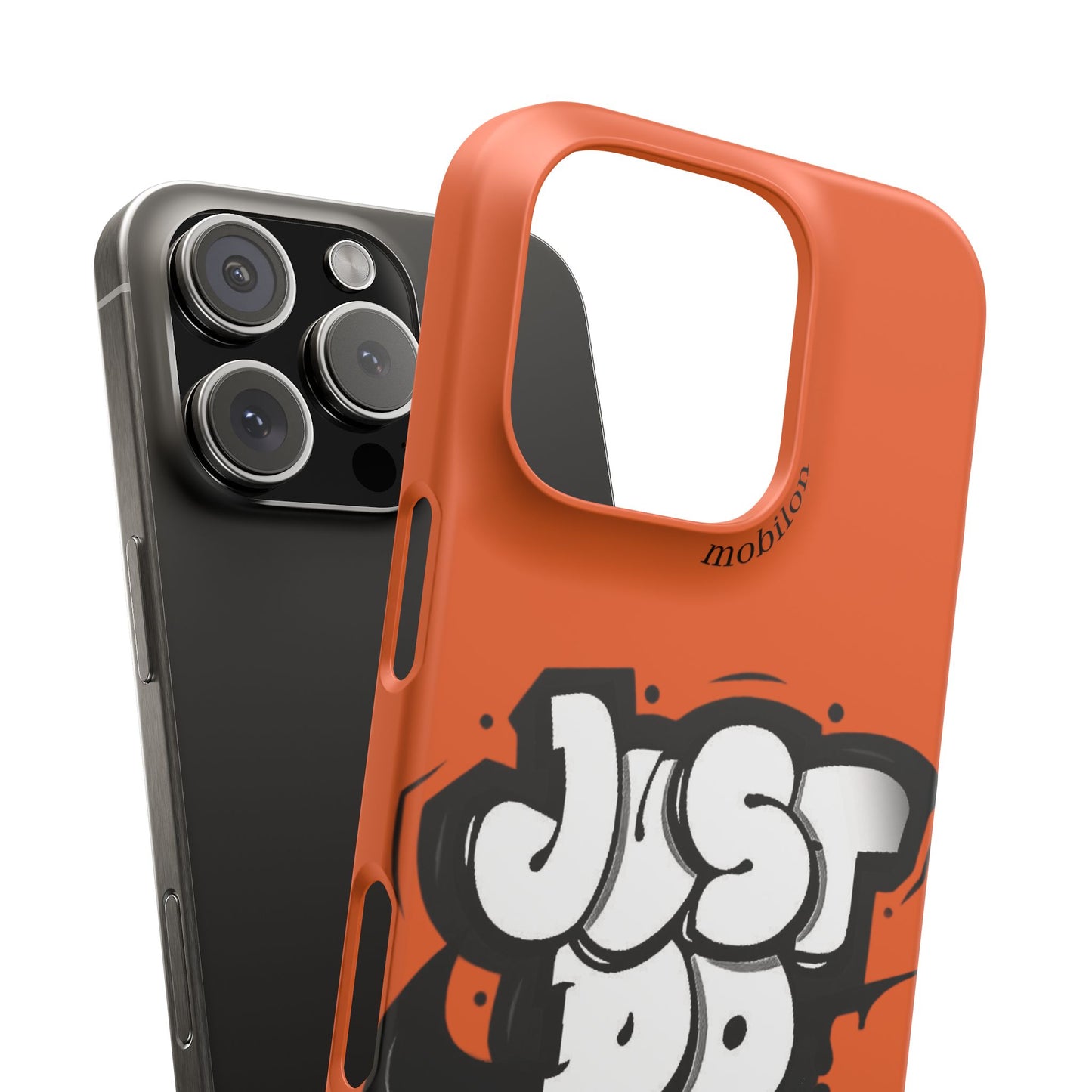 Urban Graffiti Phone Case - Stylish Snap Case for Trendsetters, Gifts for Her, Birthday Present, Tech Accessories, Just Do It!