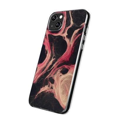 Phone Cases - Rhodonite