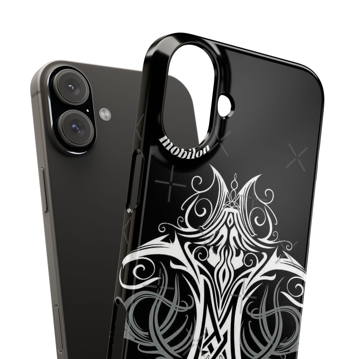 Notable Tribal Design Slim Phone Case, Unique Gift for Him, Personalized Mobile Cover, Durable Phone Accessory, Ideal for Birthdays, [...]