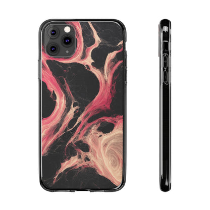 Phone Cases - Rhodonite