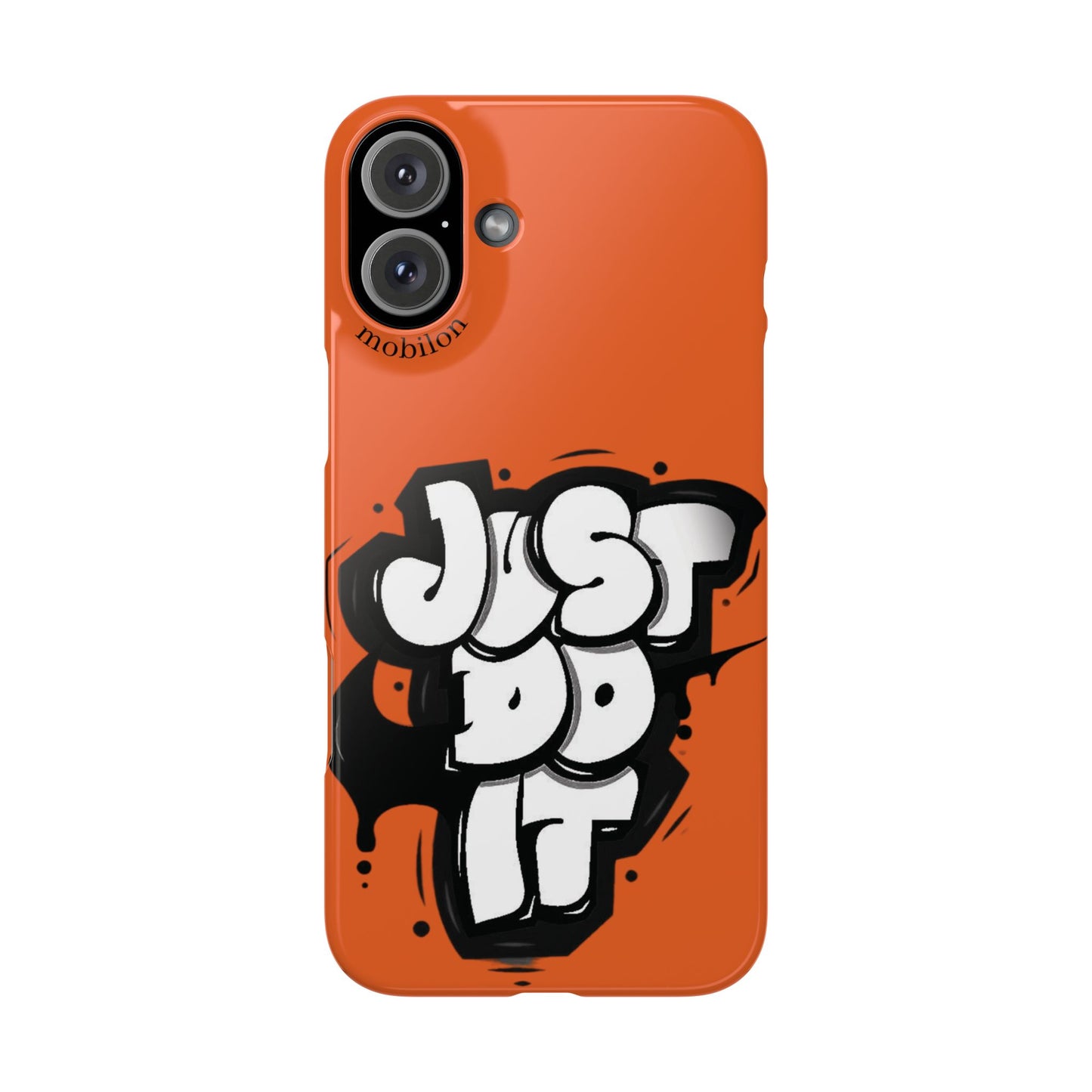 Urban Graffiti Phone Case - Stylish Snap Case for Trendsetters, Gifts for Her, Birthday Present, Tech Accessories, Just Do It!