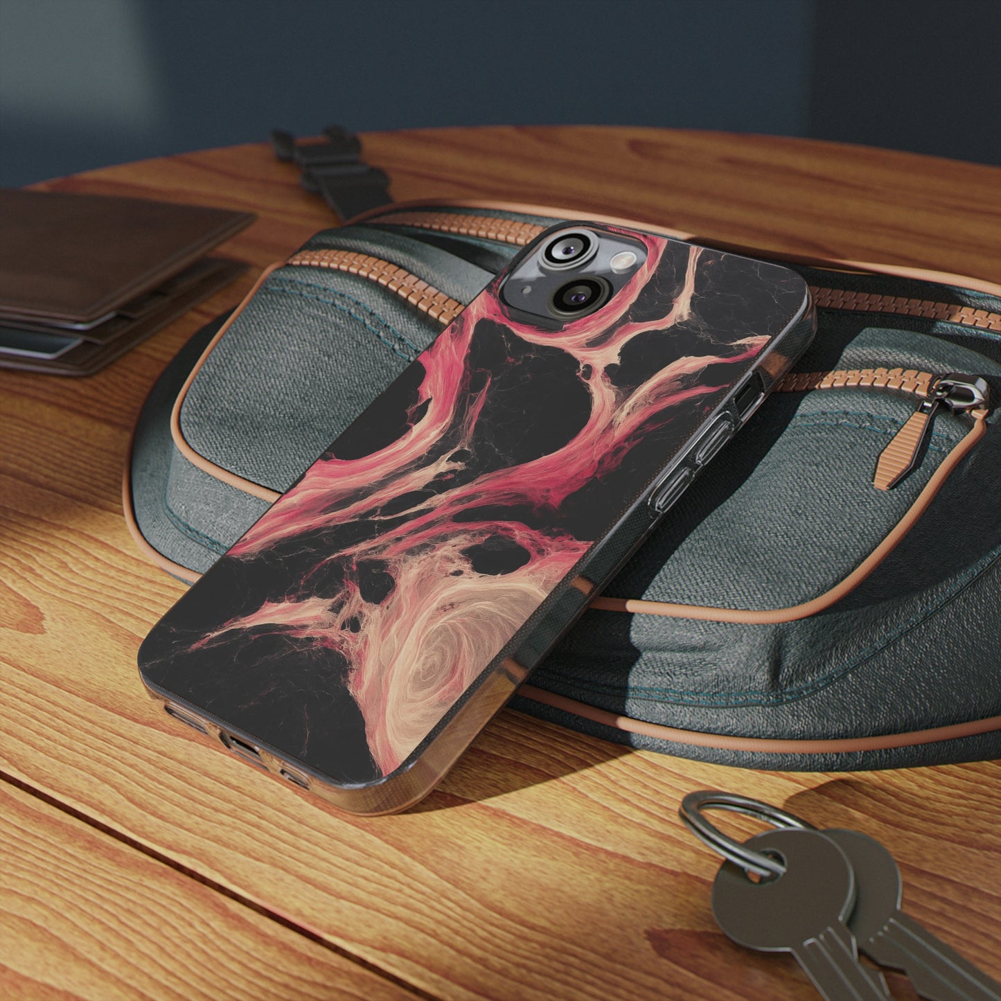 Phone Cases - Rhodonite