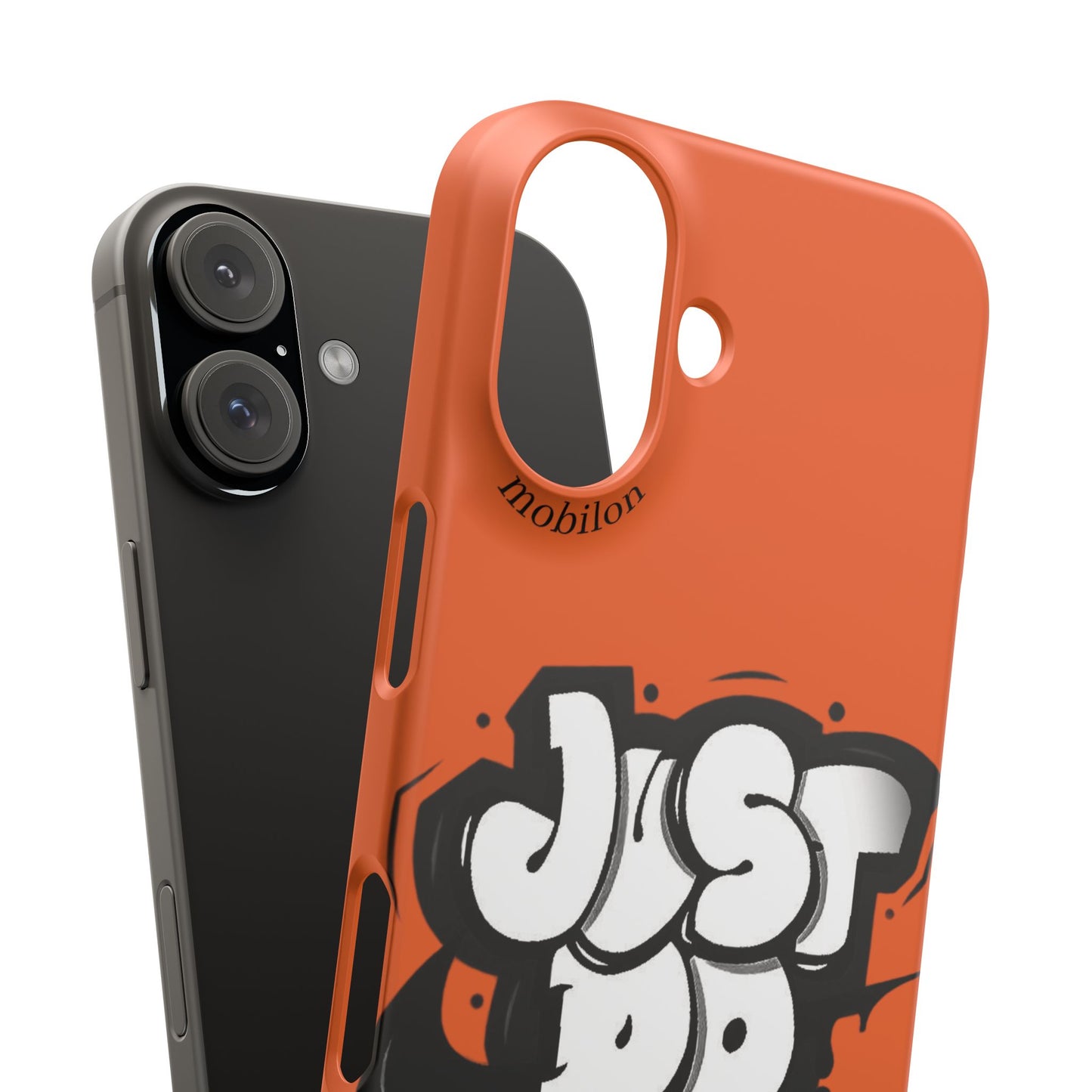 Urban Graffiti Phone Case - Stylish Snap Case for Trendsetters, Gifts for Her, Birthday Present, Tech Accessories, Just Do It!
