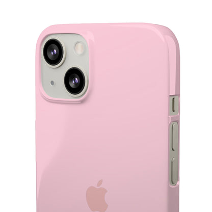 Pink Snap Case for iPhone