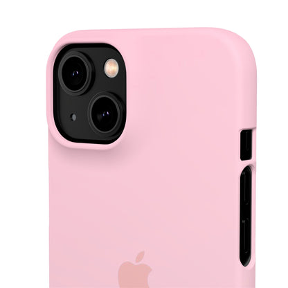 Pink Snap Case for iPhone