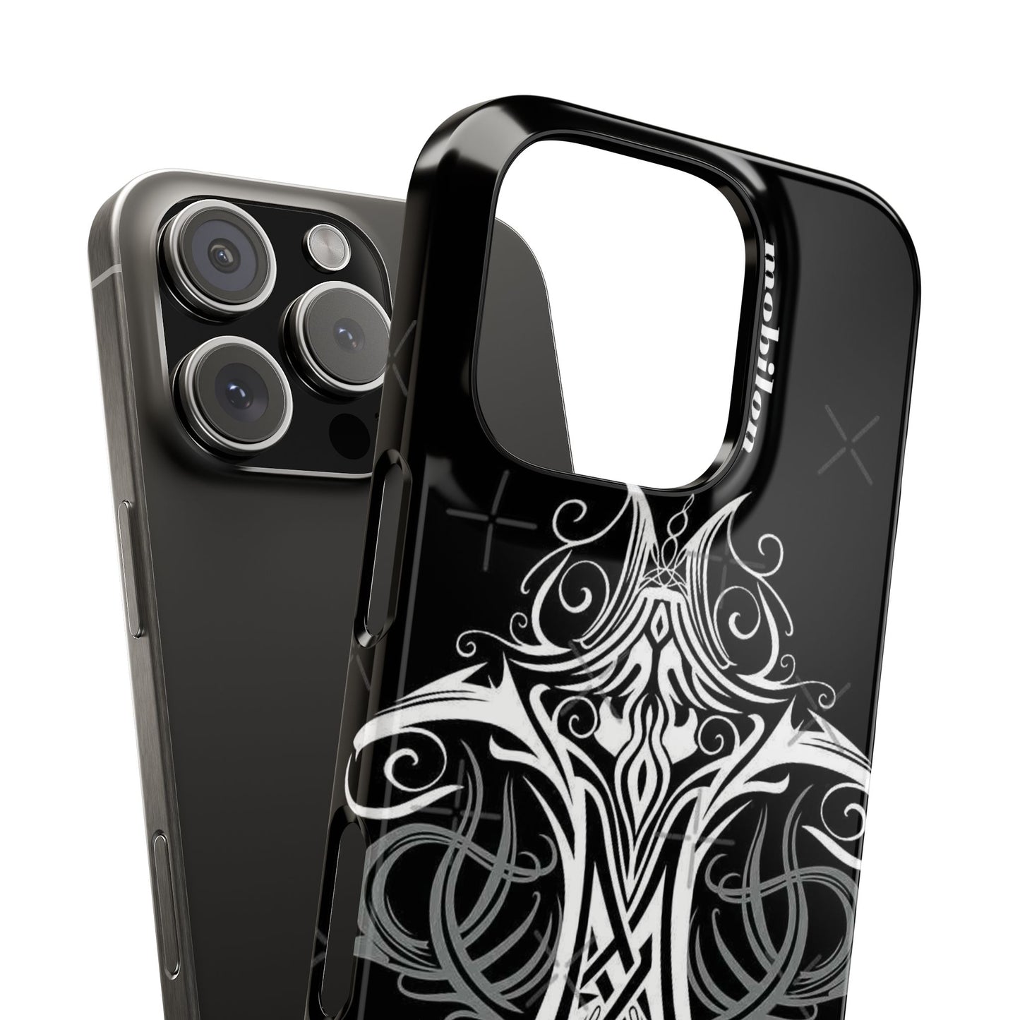 Notable Tribal Design Slim Phone Case, Unique Gift for Him, Personalized Mobile Cover, Durable Phone Accessory, Ideal for Birthdays, [...]