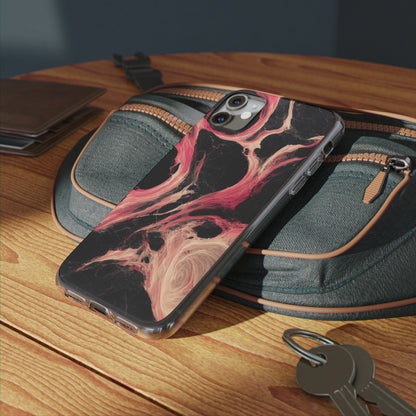 Phone Cases - Rhodonite