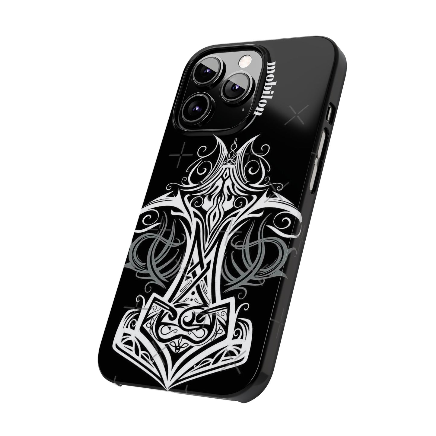 Notable Tribal Design Slim Phone Case, Unique Gift for Him, Personalized Mobile Cover, Durable Phone Accessory, Ideal for Birthdays, [...]