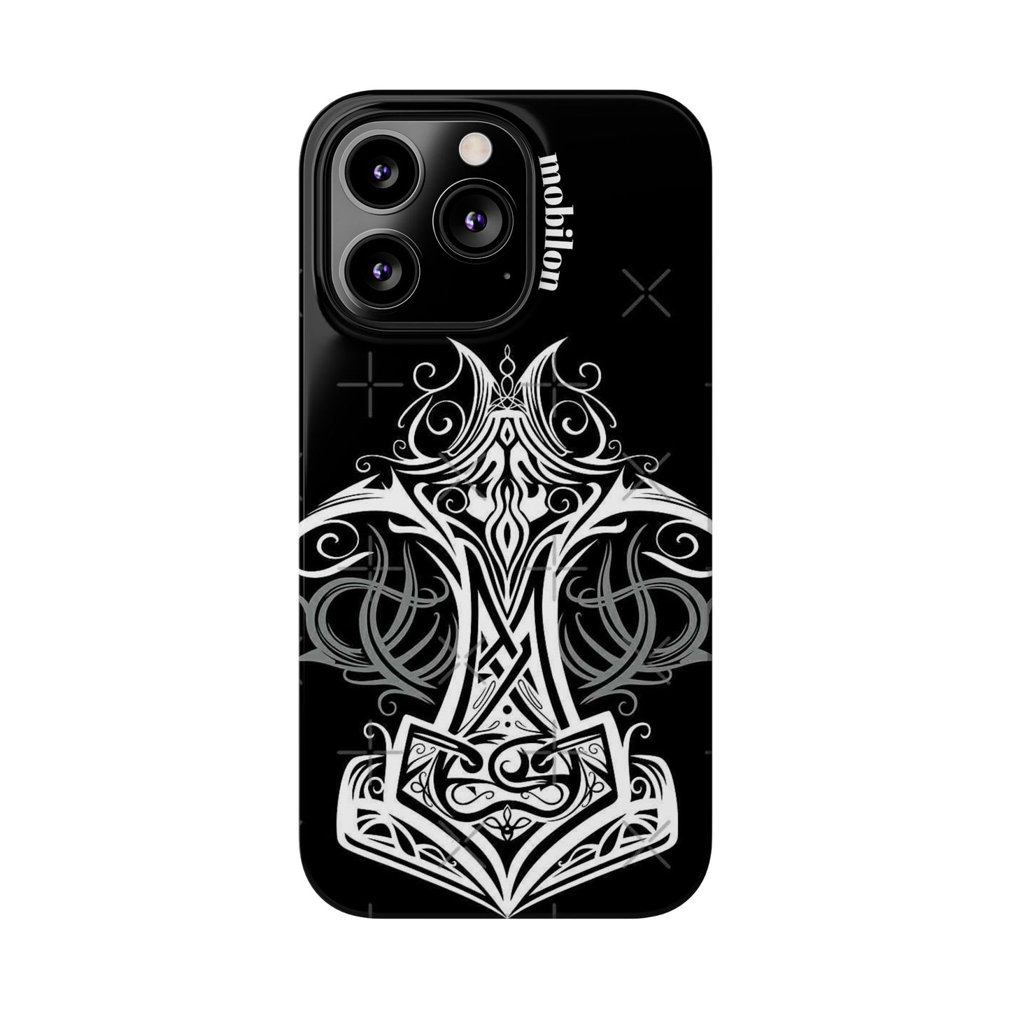 Notable Tribal Design Slim Phone Case, Unique Gift for Him, Personalized Mobile Cover, Durable Phone Accessory, Ideal for Birthdays, [...]