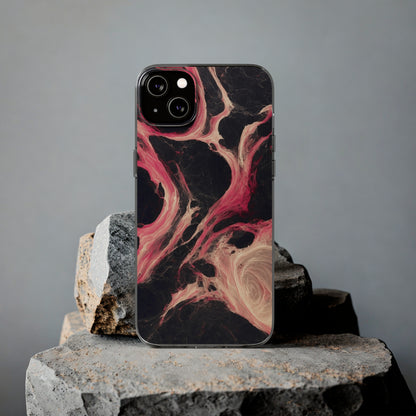 Phone Cases - Rhodonite