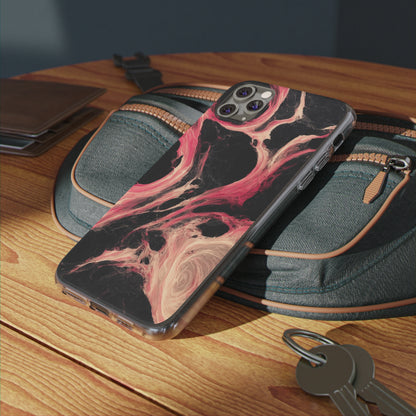 Phone Cases - Rhodonite