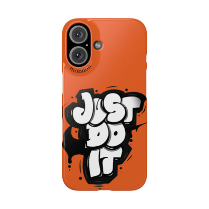 Urban Graffiti Phone Case - Stylish Snap Case for Trendsetters, Gifts for Her, Birthday Present, Tech Accessories, Just Do It!