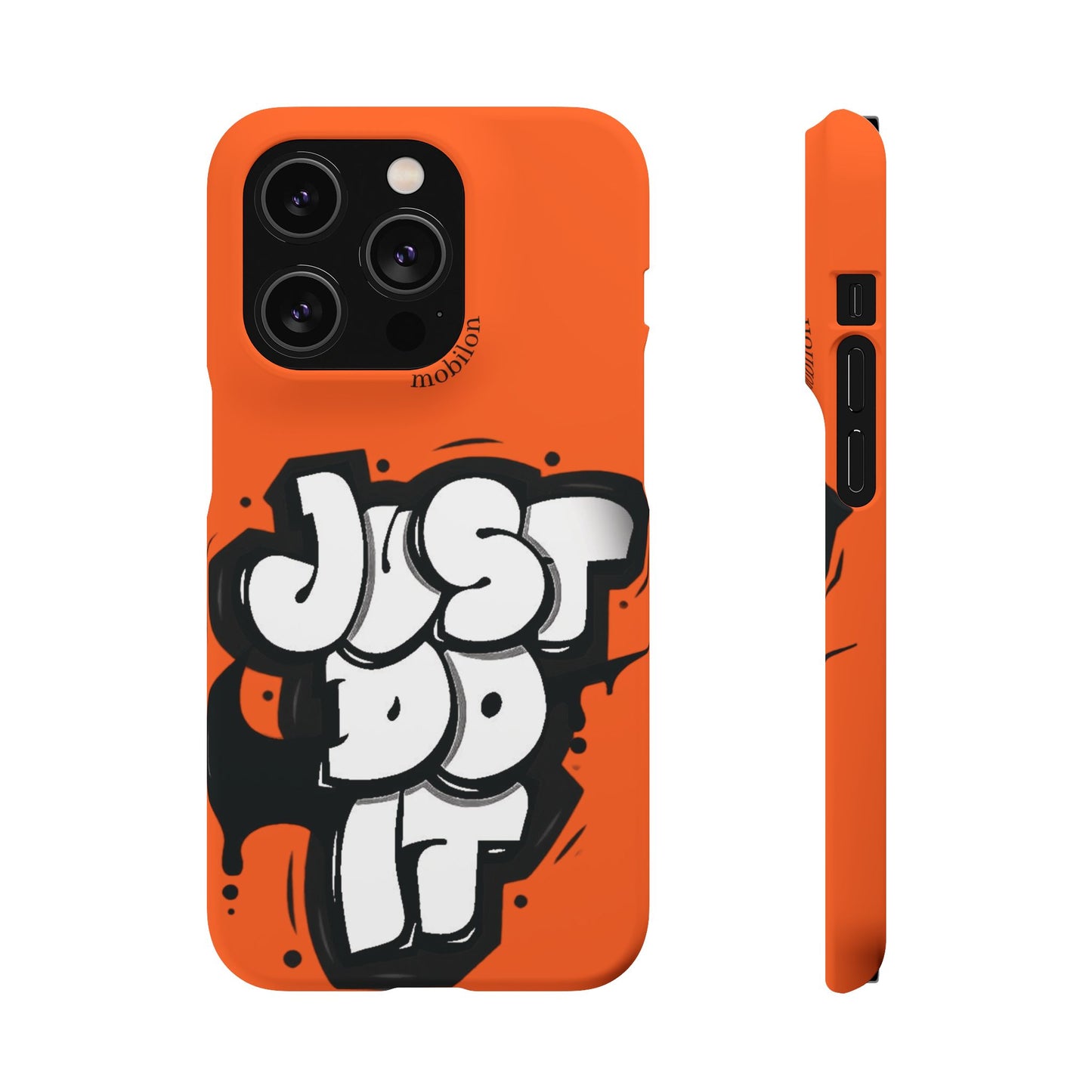 Urban Graffiti Phone Case - Stylish Snap Case for Trendsetters, Gifts for Her, Birthday Present, Tech Accessories, Just Do It!