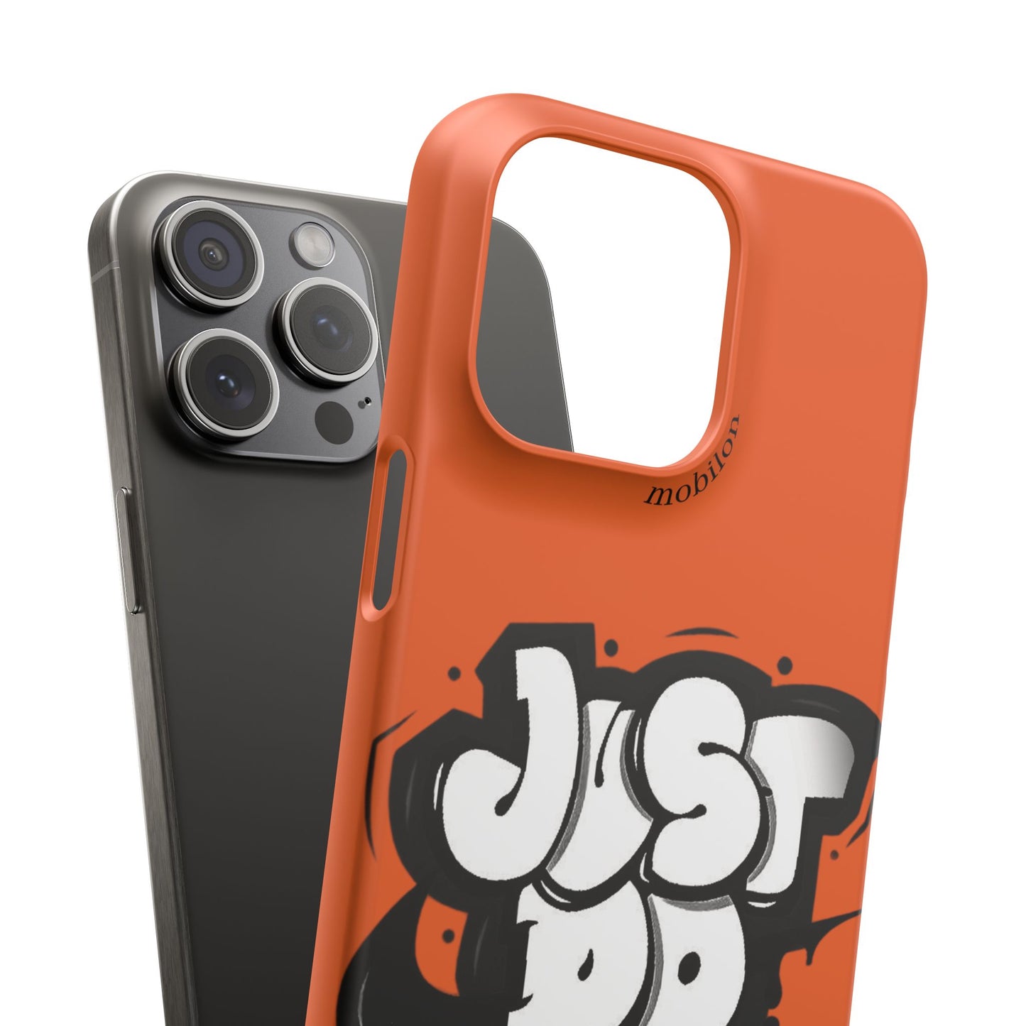 Urban Graffiti Phone Case - Stylish Snap Case for Trendsetters, Gifts for Her, Birthday Present, Tech Accessories, Just Do It!