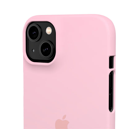 Pink Snap Case for iPhone