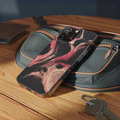 Phone Cases - Rhodonite