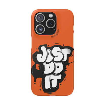 Urban Graffiti Phone Case - Stylish Snap Case for Trendsetters, Gifts for Her, Birthday Present, Tech Accessories, Just Do It!