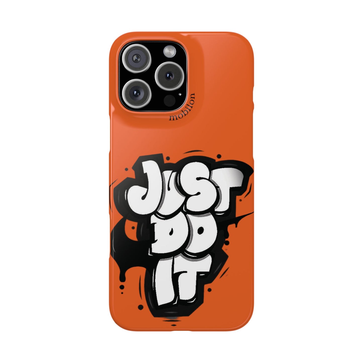 Urban Graffiti Phone Case - Stylish Snap Case for Trendsetters, Gifts for Her, Birthday Present, Tech Accessories, Just Do It!