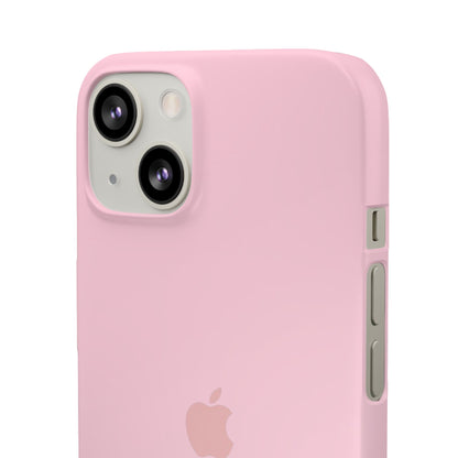 Pink Snap Case for iPhone