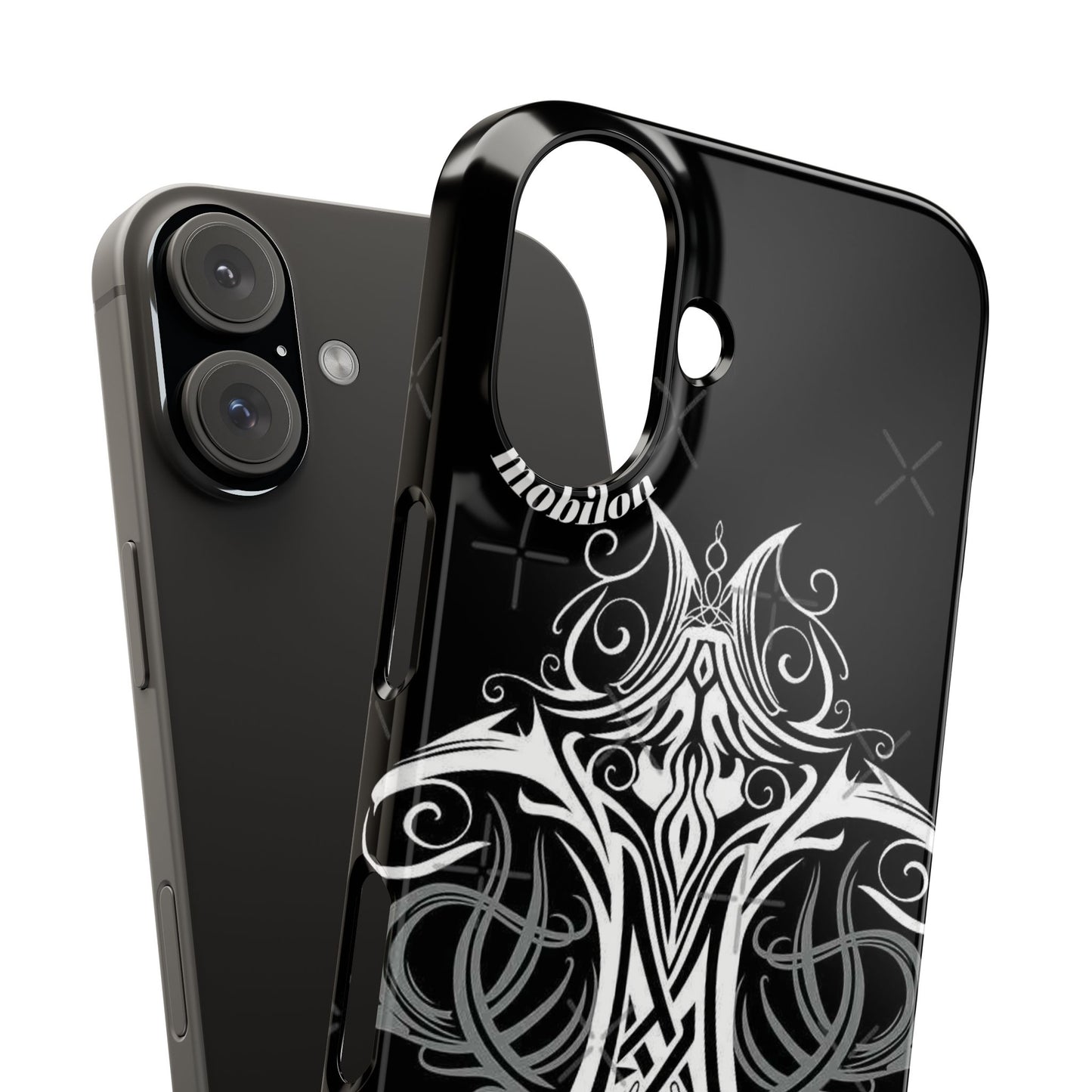 Notable Tribal Design Slim Phone Case, Unique Gift for Him, Personalized Mobile Cover, Durable Phone Accessory, Ideal for Birthdays, [...]