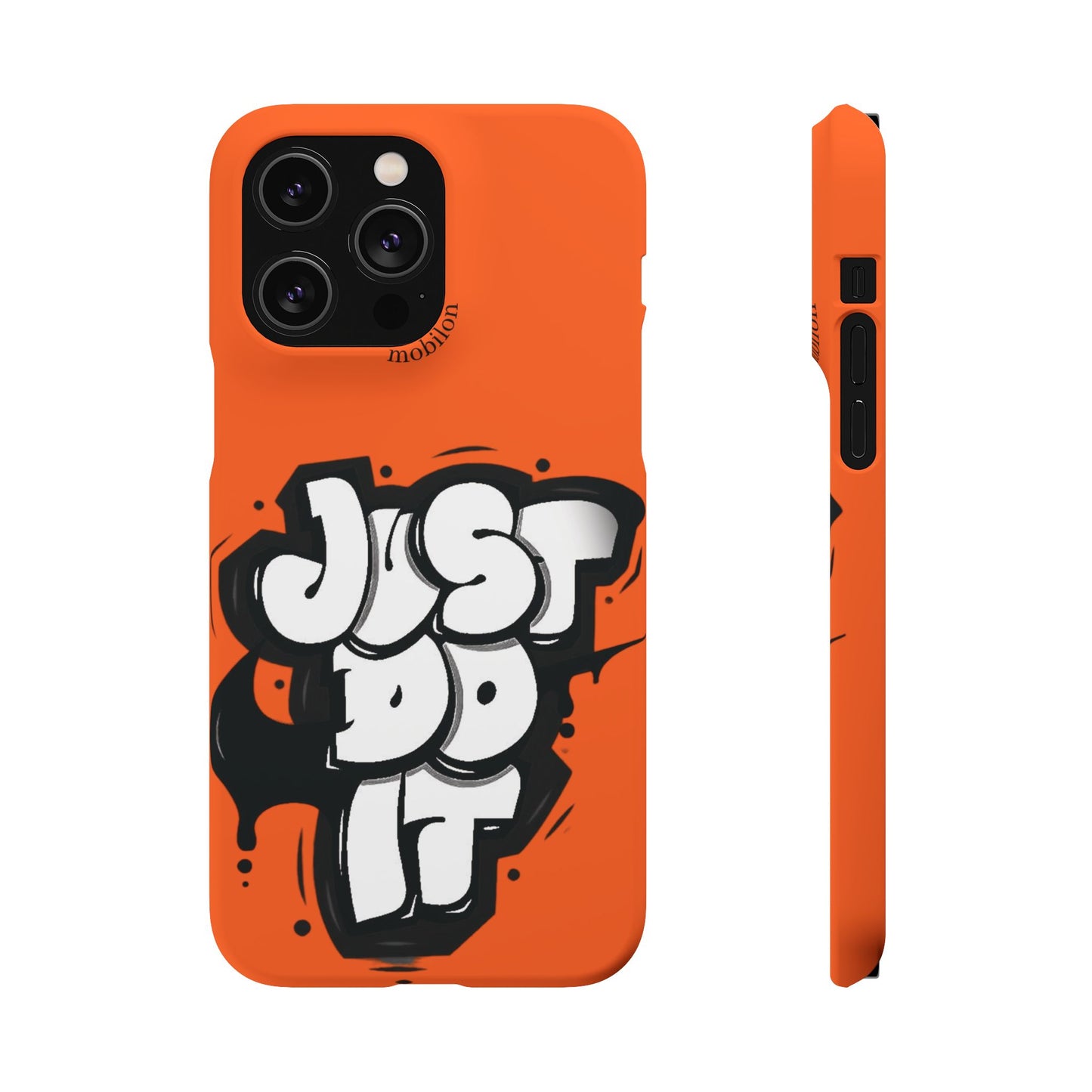 Urban Graffiti Phone Case - Stylish Snap Case for Trendsetters, Gifts for Her, Birthday Present, Tech Accessories, Just Do It!