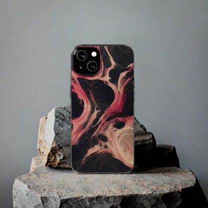 Phone Cases - Rhodonite