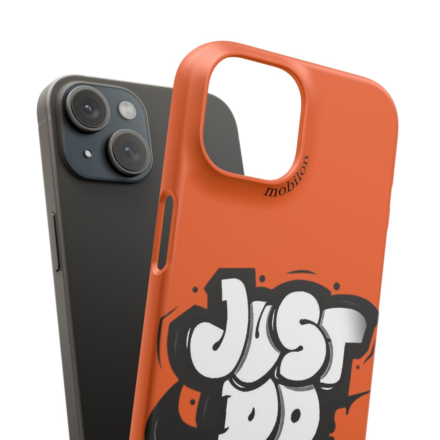 Urban Graffiti Phone Case - Stylish Snap Case for Trendsetters, Gifts for Her, Birthday Present, Tech Accessories, Just Do It!