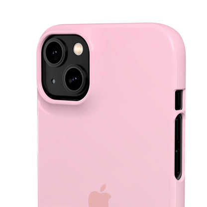 Pink Snap Case for iPhone