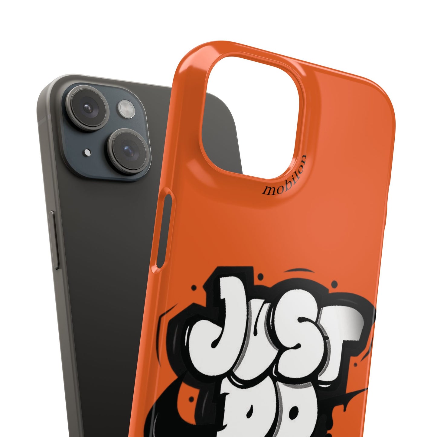 Urban Graffiti Phone Case - Stylish Snap Case for Trendsetters, Gifts for Her, Birthday Present, Tech Accessories, Just Do It!