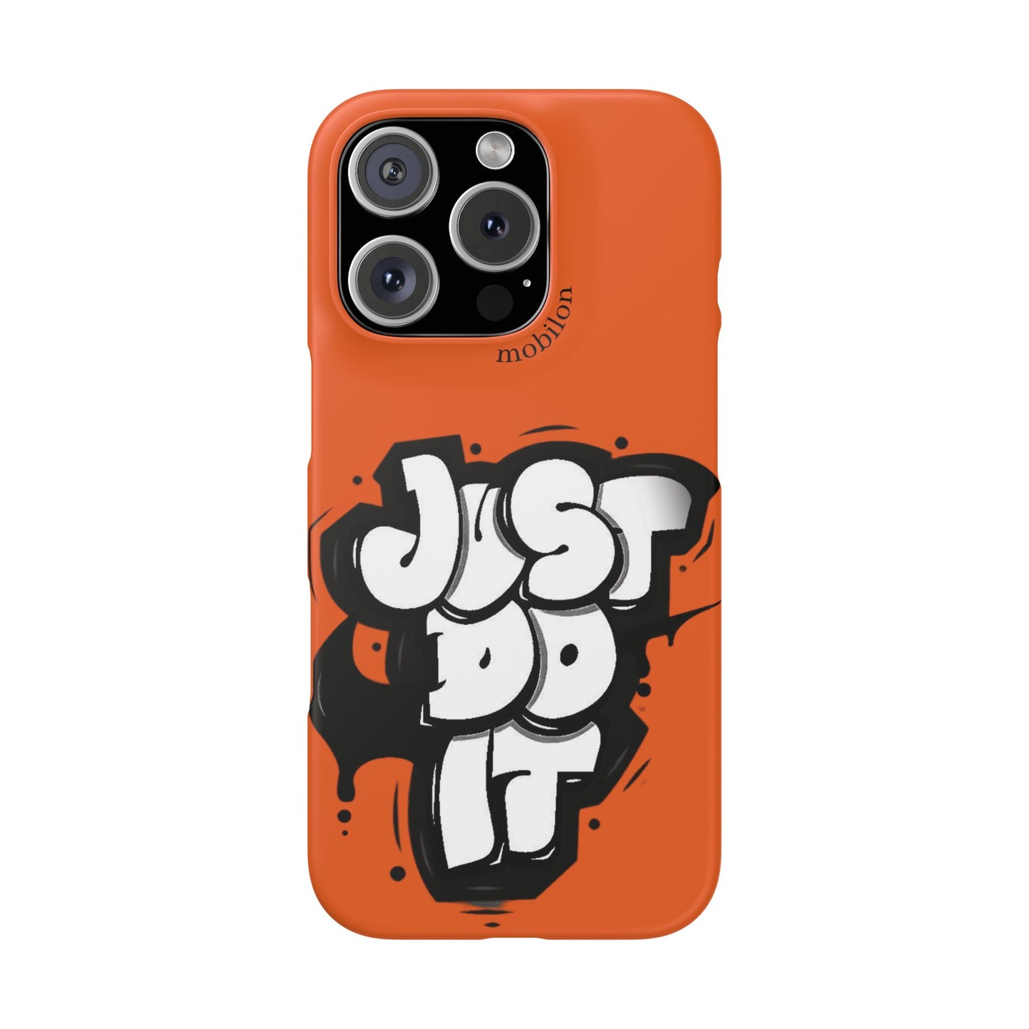 Urban Graffiti Phone Case - Stylish Snap Case for Trendsetters, Gifts for Her, Birthday Present, Tech Accessories, Just Do It!