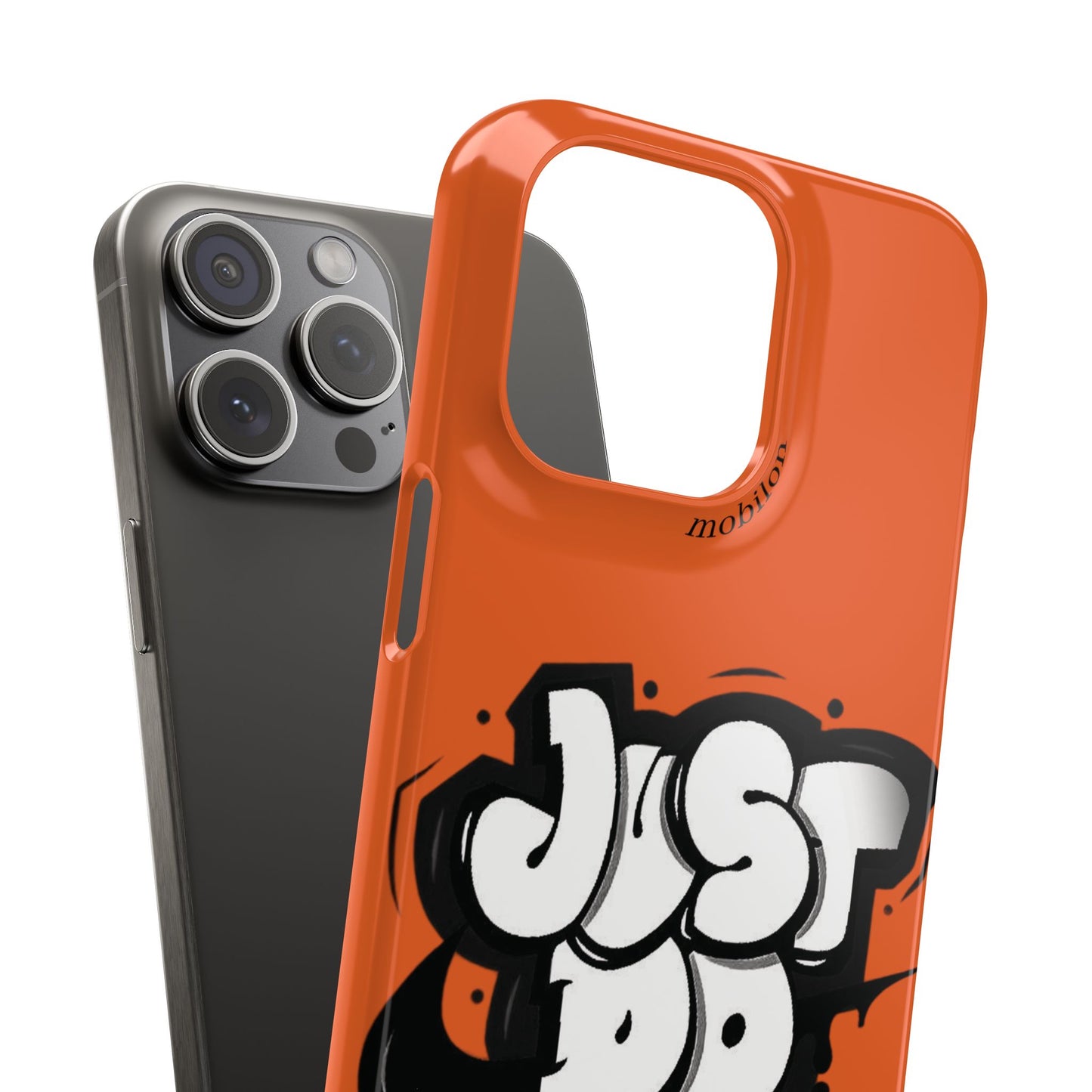 Urban Graffiti Phone Case - Stylish Snap Case for Trendsetters, Gifts for Her, Birthday Present, Tech Accessories, Just Do It!