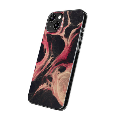 Phone Cases - Rhodonite